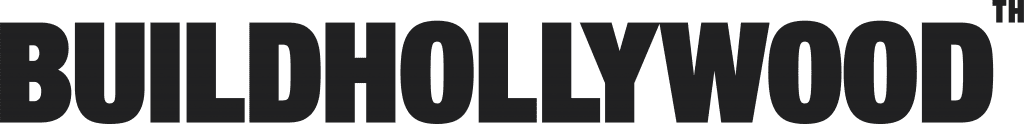 BUILDHOLLYWOOD's brand name displayed in a large, bold font.