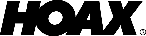HOAX's logo displayed in a bold italic text.