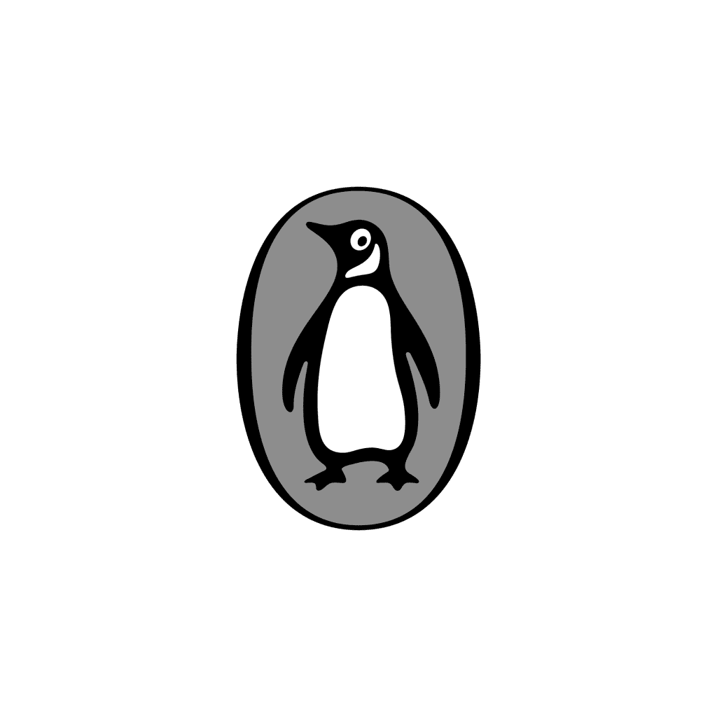 Penguin's logo featuring a picture of a penguin within an oval.
